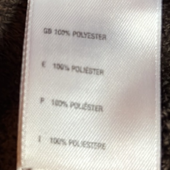 The North Face Women's Fleece Sweater Brown 1/4‎ Zip Pullover Sweater Size Large - Picture 5 of 6